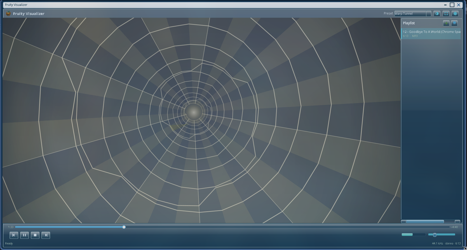 Warp Tunnel preset